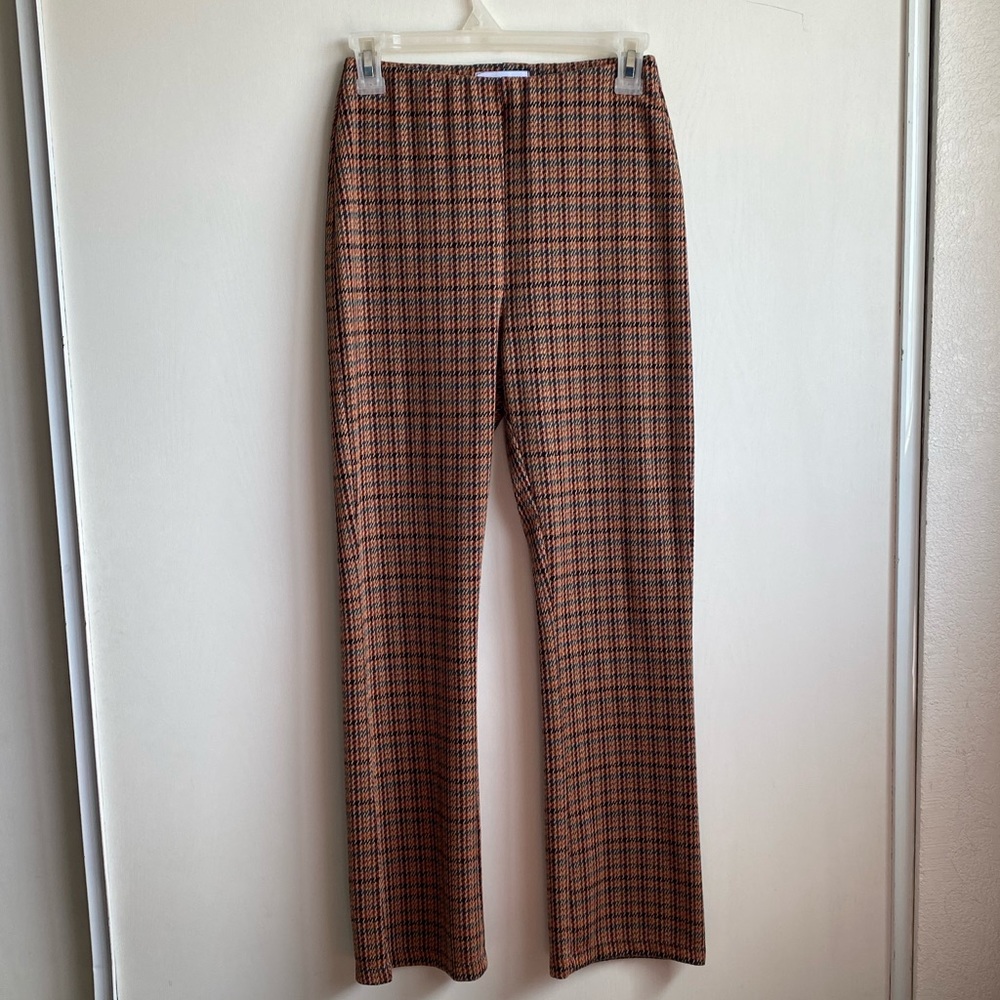 High waisted kick flare pants